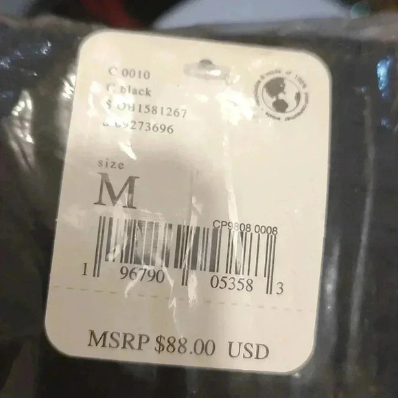 NWT Free People Black Juicy Long Sleeve Thermal Top Oversized Split Back - Picture 9 of 9